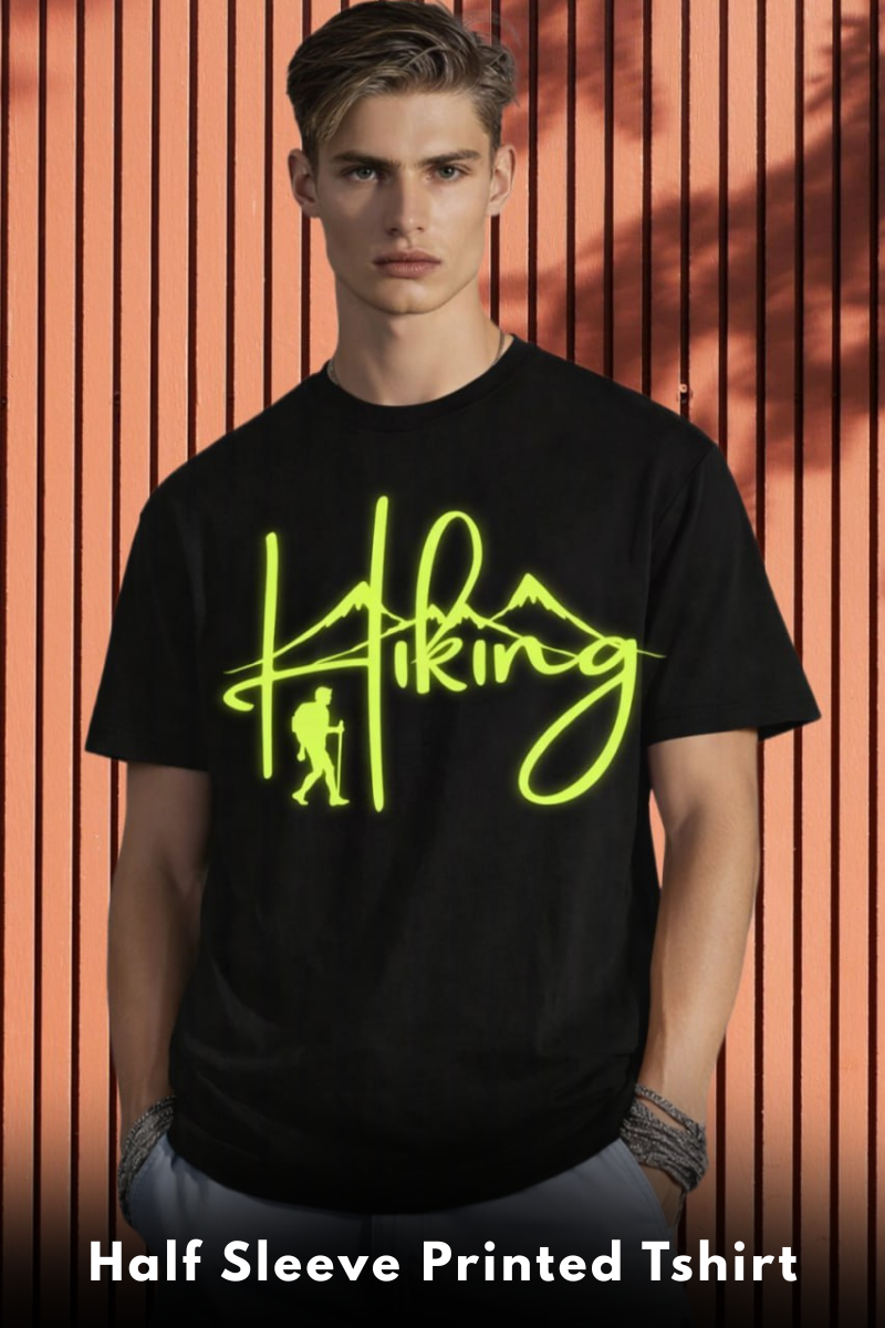 Printed Half Sleeve T-Shirt