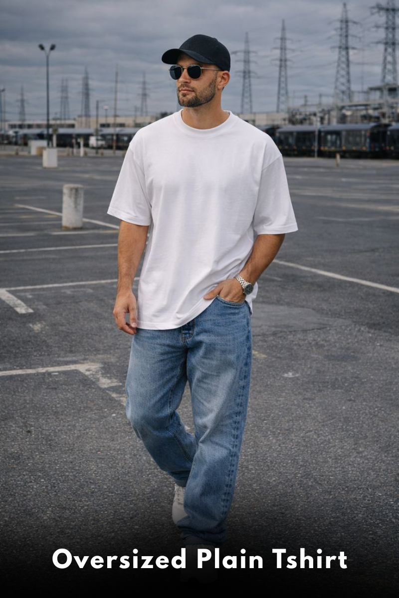 Plain Oversized T-Shirt
