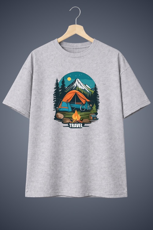 Travel Unisex Oversized T-Shirt